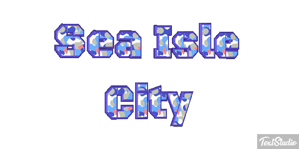 Sea Isle City Effetto testo