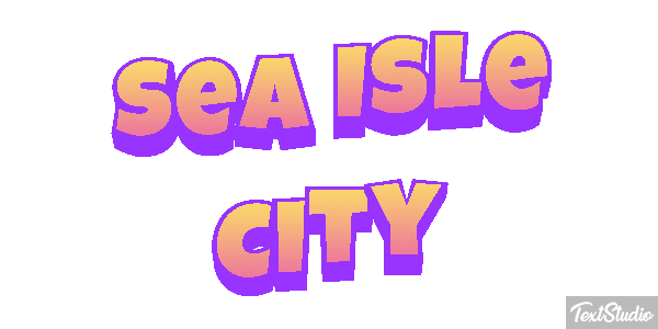 Sea Isle City Effetto testo