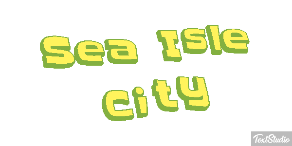 Sea Isle City Effetto testo