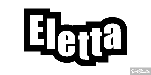 Eletta Effetto testo