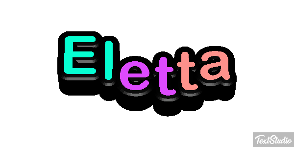 Eletta Effetto testo