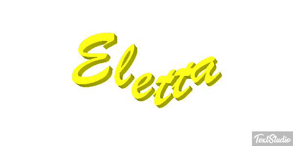 Eletta Effetto testo