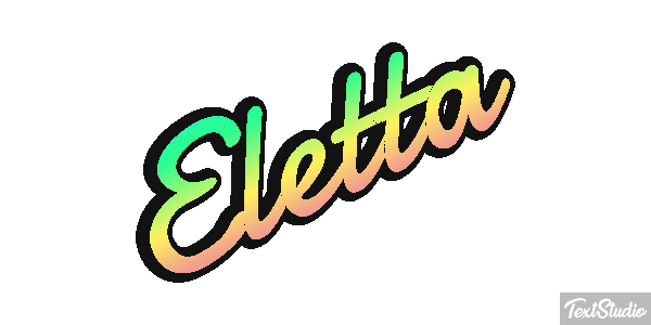 Eletta Effetto testo