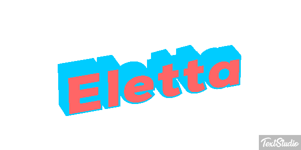 Eletta Effetto testo
