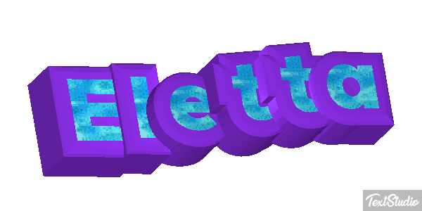 Eletta Effetto testo