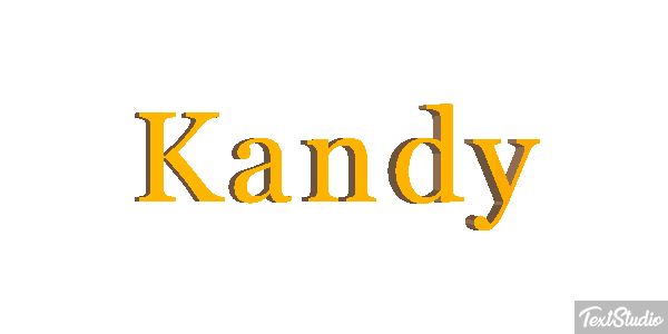 Kandy Effet de texte