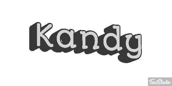 Kandy Effet de texte