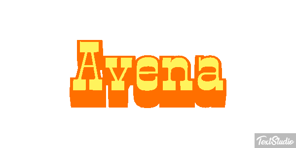 Avena Text effect