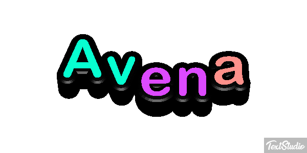Avena Text effect