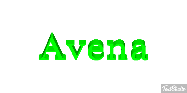 Avena Text effect