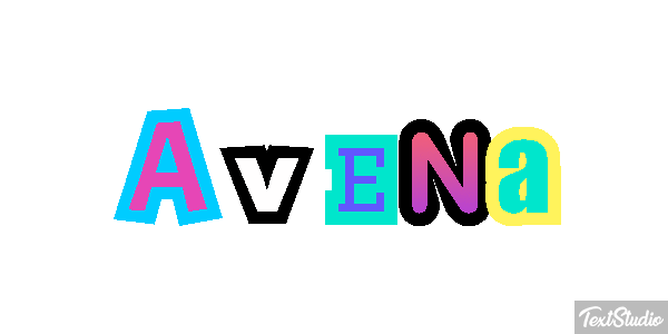 Avena Text effect