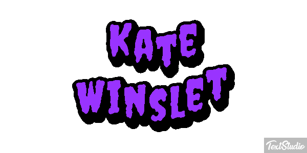 Kate Winslet テキスト効果