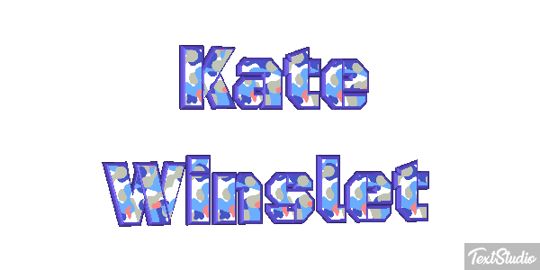 Kate Winslet テキスト効果