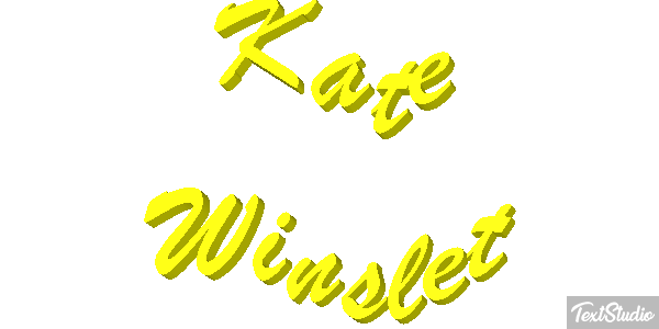 Kate Winslet テキスト効果