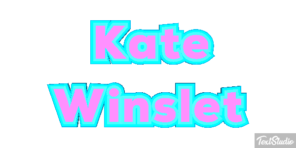 Kate Winslet テキスト効果