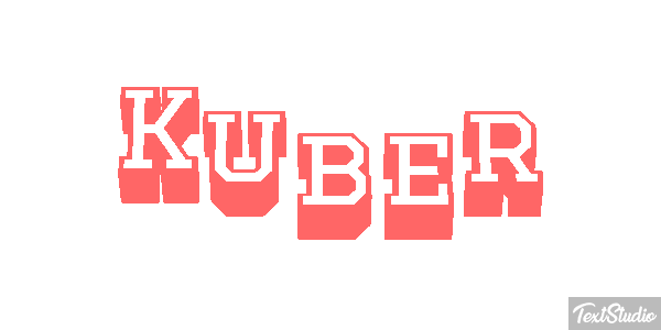 Kuber Efekt tekstowy