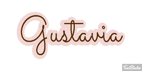 Gustavia Efecto de texto