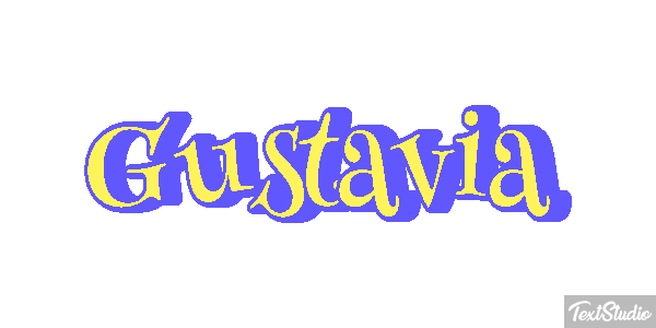 Gustavia Efecto de texto