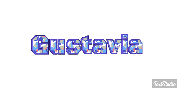 Gustavia Efecto de texto