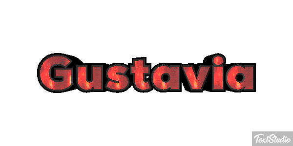 Gustavia Efecto de texto