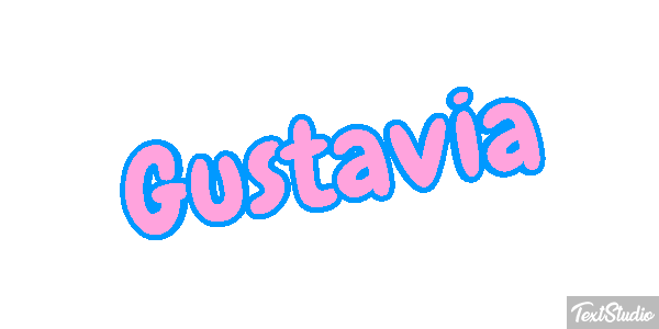 Gustavia Efecto de texto