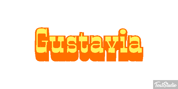 Gustavia Efecto de texto