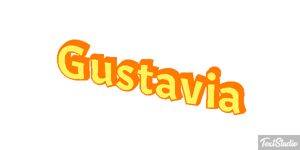 Gustavia Efecto de texto