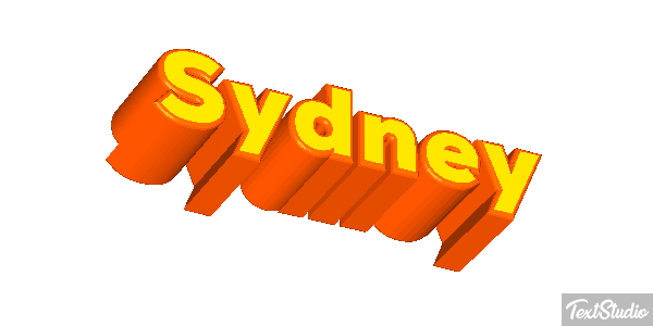Sydney Efekt tekstowy
