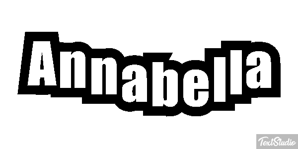 Annabella Текстовый эффект