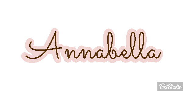 Annabella Текстовый эффект