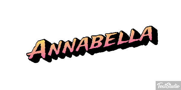 Annabella Текстовый эффект