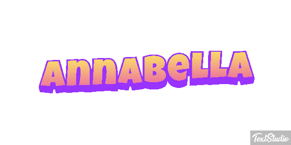 Annabella Текстовый эффект