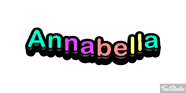 Annabella Текстовый эффект