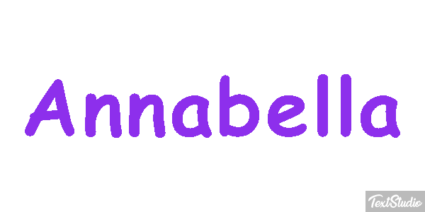 Annabella Текстовый эффект