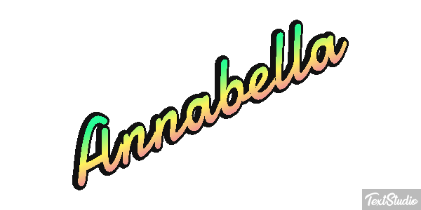 Annabella Текстовый эффект