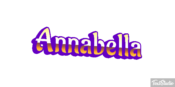 Annabella Текстовый эффект