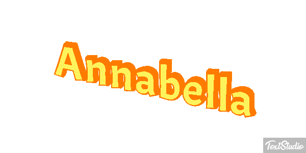 Annabella Текстовый эффект