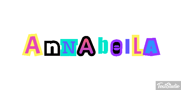 Annabella Текстовый эффект