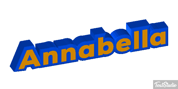 Annabella Текстовый эффект