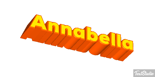 Annabella Текстовый эффект