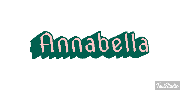Annabella Текстовый эффект