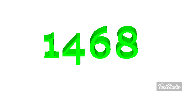 1468 テキスト効果