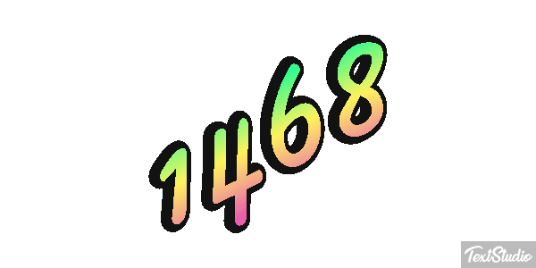 1468 テキスト効果