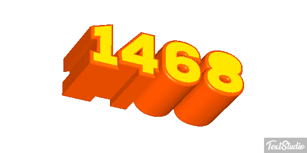 1468 テキスト効果