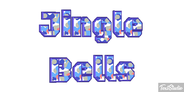 Jingle Bells Text effect