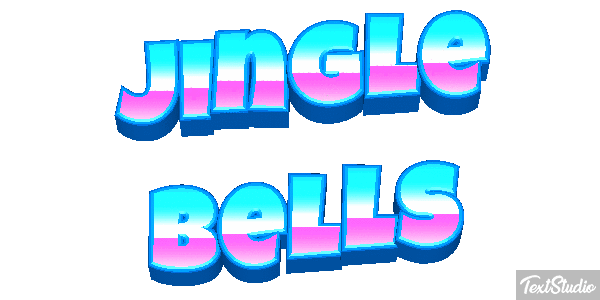 Jingle Bells Text effect
