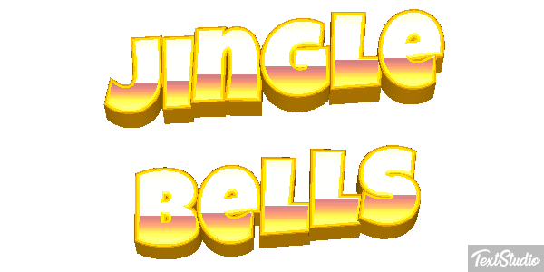 Jingle Bells Text effect