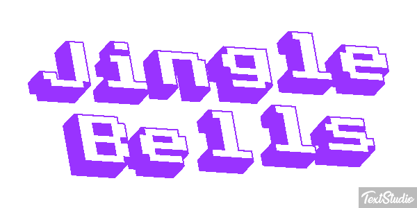 Jingle Bells Text effect