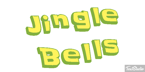 Jingle Bells Text effect