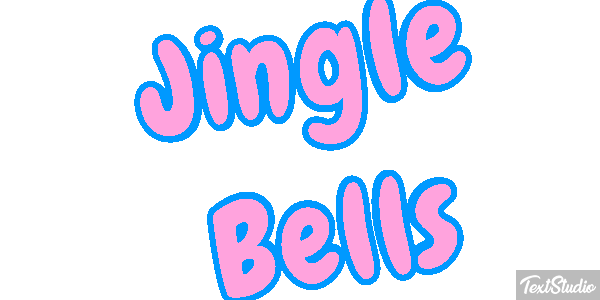 Jingle Bells Text effect